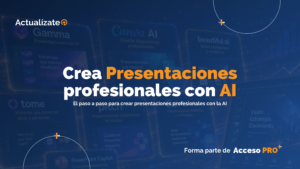 Crea presentaciones profesionales con AI