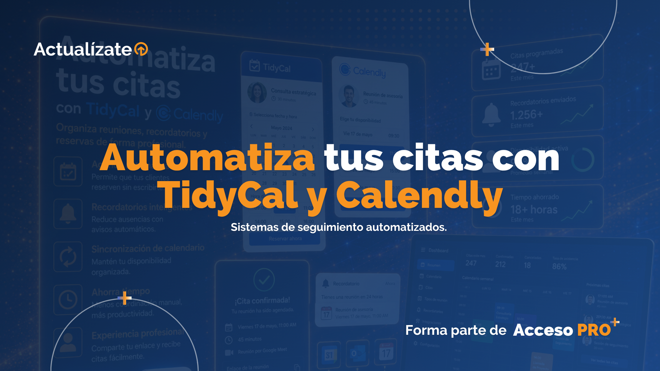 Automatiza tus citas con TidyCal y Calendly