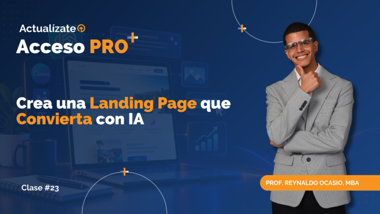 Crea una Landing Page que Convierta con IA